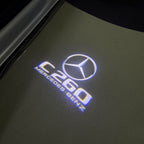 MERCEDES BENZ LOGO PROJECTOT LIGHTS Nr.03 (cantidad 1 = 1 juego/2 luces de puerta)