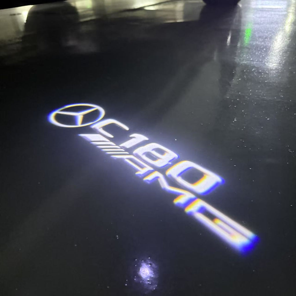 MERCEDES BENZ LOGO PROJECTOT LIGHTS Nr.03 (Menge 1 = 1 Sätze/2 Türleuchten)