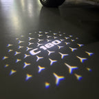 MERCEDES BENZ LOGO PROJECTOT LIGHTS Nr.03 (cantidad 1 = 1 juego/2 luces de puerta)