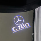 LUCI PROIETTORI LOGO MERCEDES BENZ Nr.03 (quantità 1 = 1 set / 2 luci porta)