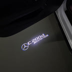 MERCEDES BENZ LOGO PROJECTOT LIGHTS Nr.03 (cantidad 1 = 1 juego/2 luces de puerta)