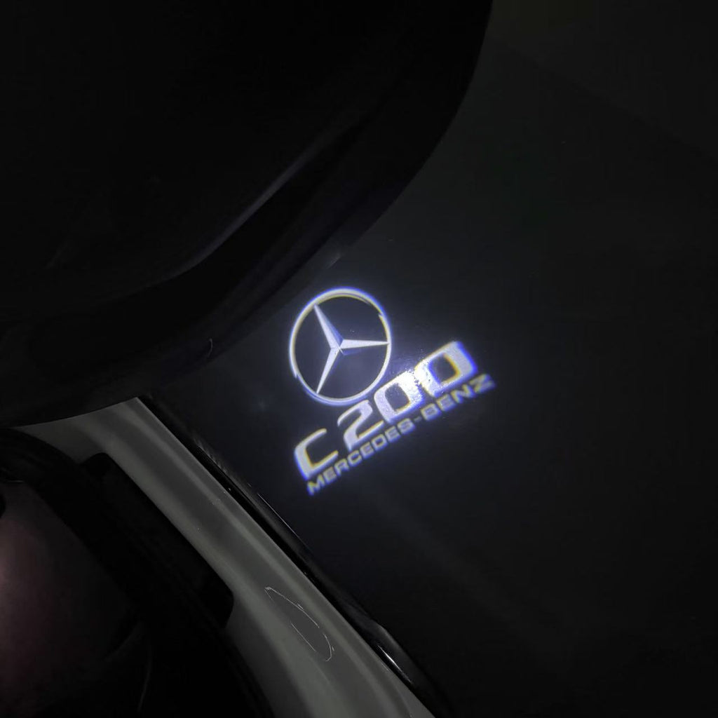 MERCEDES BENZ LOGO PROJECTOT LIGHTS Nr.03 (Menge 1 = 1 Sätze/2 Türleuchten)