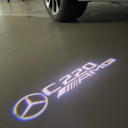 MERCEDES BENZ LOGO PROJECTOT LIGHTS Nr.03 (cantidad 1 = 1 juego/2 luces de puerta)