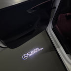 MERCEDES BENZ LOGO PROJECTOT LIGHTS Nr.03 (cantidad 1 = 1 juego/2 luces de puerta)