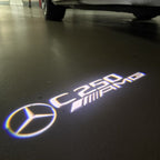 MERCEDES BENZ LOGO PROJECTOT LIGHTS Nr.03 (cantidad 1 = 1 juego/2 luces de puerta)