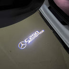 MERCEDES BENZ LOGO PROJECTOT LIGHTS Nr.03 (cantidad 1 = 1 juego/2 luces de puerta)
