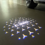 MERCEDES BENZ LOGO PROJECTOT LIGHTS Nr.03 (Menge 1 = 1 Sätze/2 Türleuchten)