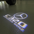 MERCEDES BENZ LOGO PROJECTOT LIGHTS Nr.03 (cantidad 1 = 1 juego/2 luces de puerta)
