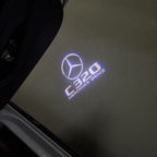 MERCEDES BENZ LOGO PROJECTOT LIGHTS Nr.03 (cantidad 1 = 1 juego/2 luces de puerta)
