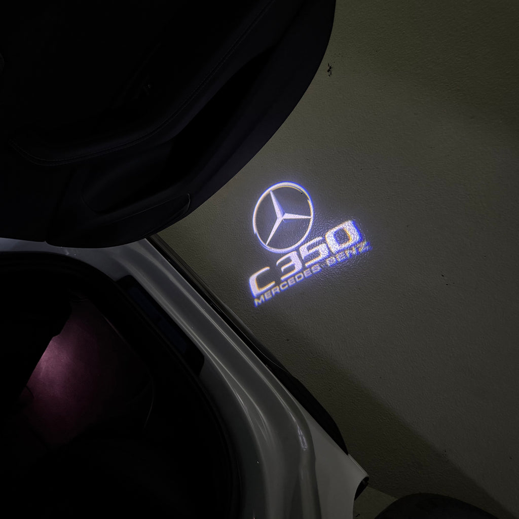 MERCEDES BENZ LOGO PROJECTOT LIGHTS Nr.03 (Menge 1 = 1 Sätze/2 Türleuchten)