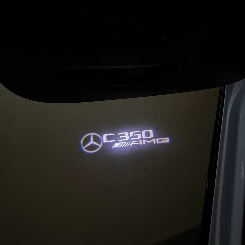 MERCEDES BENZ LOGO PROJECTOT LIGHTS Nr.03 (Menge 1 = 1 Sätze/2 Türleuchten)