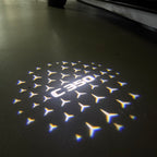 MERCEDES BENZ LOGO PROJECTOT LIGHTS Nr.03 (cantidad 1 = 1 juego/2 luces de puerta)