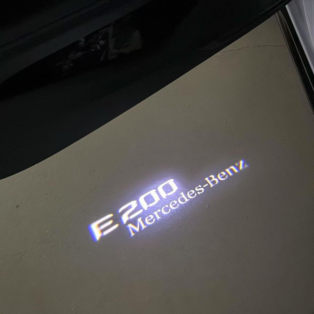 MERCEDES BENZ LOGO PROJECTOT LIGHTS Nr.03 (cantidad 1 = 1 juego/2 luces de puerta)