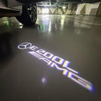 MERCEDES BENZ LOGO PROJECTOT LIGHTS Nr.03 (cantidad 1 = 1 juego/2 luces de puerta)