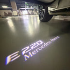 MERCEDES BENZ E 220 LOGO PROJECTOT LIGHTS  (quantity 1 = 1 sets/2 door lights)Nr.03f018