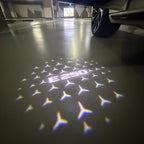MERCEDES BENZ LOGO PROJECTOT LIGHTS Nr.03 (cantidad 1 = 1 juego/2 luces de puerta)