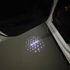MERCEDES BENZ LOGO PROJECTOT LIGHTS Nr.03 (cantidad 1 = 1 juego/2 luces de puerta)