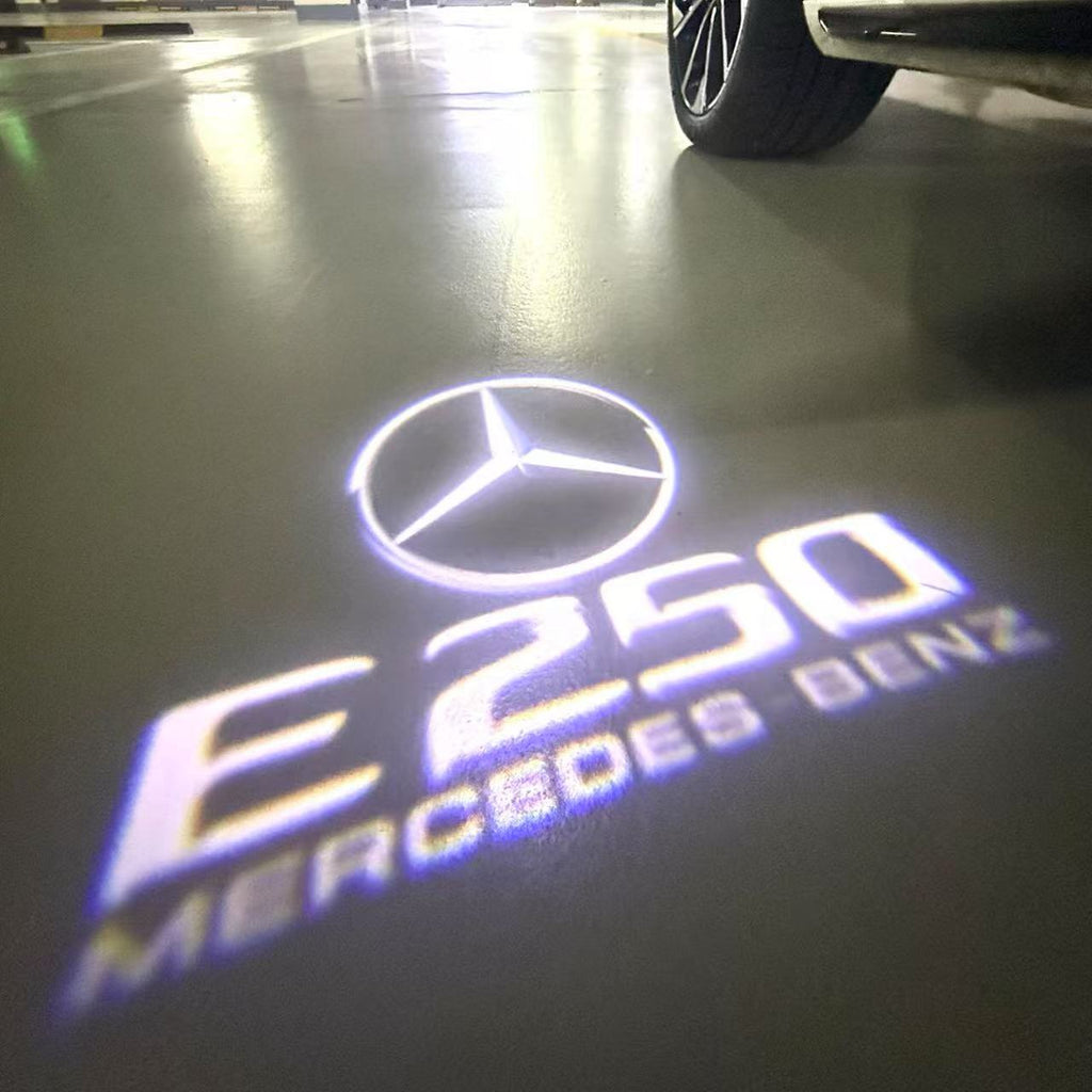 أضواء بروجكتور شعار MERCEDES BENZ رقم 03 (الكمية 1 = 1 مجموعة / 2 أضواء باب)