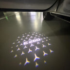 MERCEDES BENZ LOGO PROJECTOT LIGHTS Nr.03 (cantidad 1 = 1 juego/2 luces de puerta)