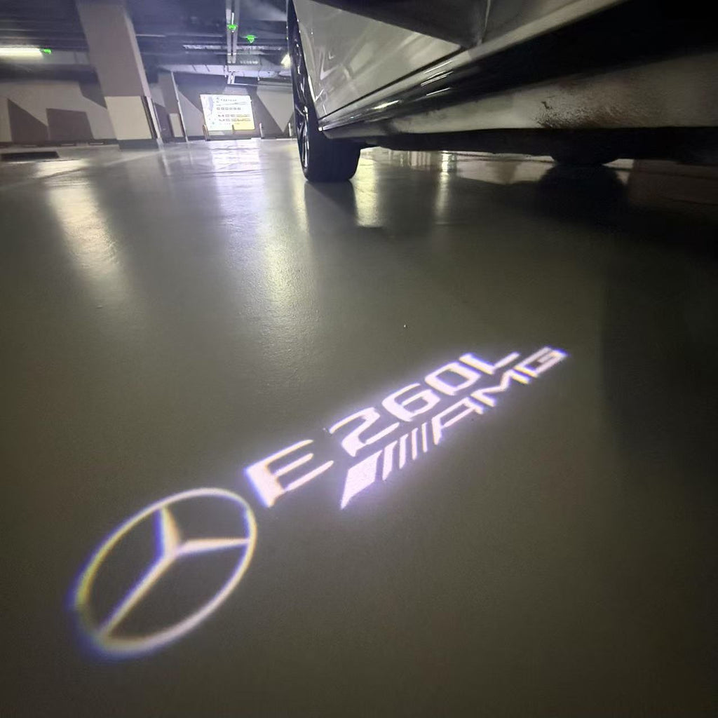 MERCEDES BENZ LOGO PROJECTOT LIGHTS Nr.03 (Menge 1 = 1 Sätze/2 Türleuchten)