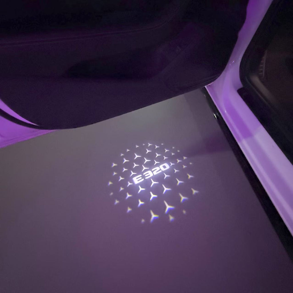 MERCEDES BENZ LOGO PROJECTOT LIGHTS Nr.03 (Menge 1 = 1 Sätze/2 Türleuchten)