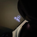 MERCEDES BENZ LOGO PROJECTOT LIGHTS Nr.03 (cantidad 1 = 1 juego/2 luces de puerta)