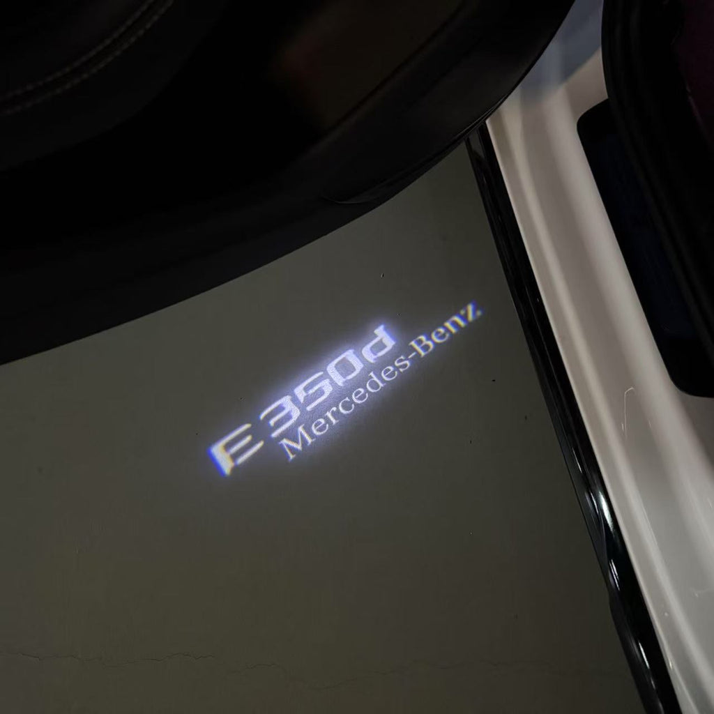 أضواء بروجكتور شعار MERCEDES BENZ رقم 03 (الكمية 1 = 1 مجموعة / 2 أضواء باب)