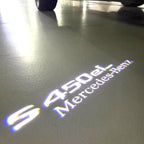 LUCI PROIETTORI LOGO MERCEDES BENZ Nr.03 (quantità 1 = 1 set / 2 luci porta)