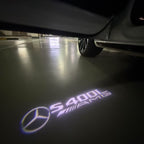 MERCEDES BENZ LOGO PROJECTOT LIGHTS Nr.03 (cantidad 1 = 1 juego/2 luces de puerta)
