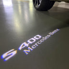 LUCI PROIETTORI LOGO MERCEDES BENZ Nr.03 (quantità 1 = 1 set / 2 luci porta)