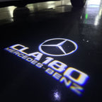 MERCEDES BENZ LOGO PROJECTOT LIGHTS Nr.03 (cantidad 1 = 1 juego/2 luces de puerta)