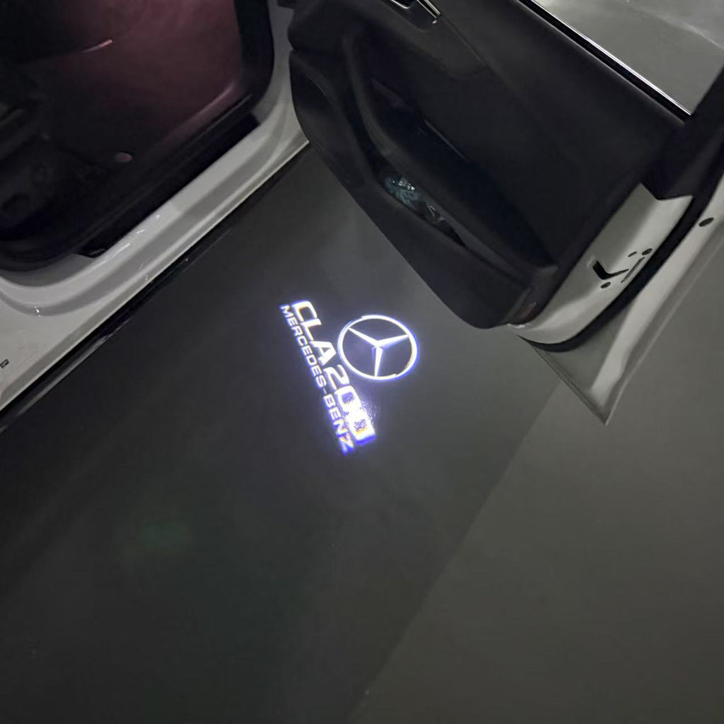 MERCEDES BENZ CLA 200  LOGO PROJECTOT LIGHTS  (quantity 1 = 1 sets/2 door lights)Nr.03f016
