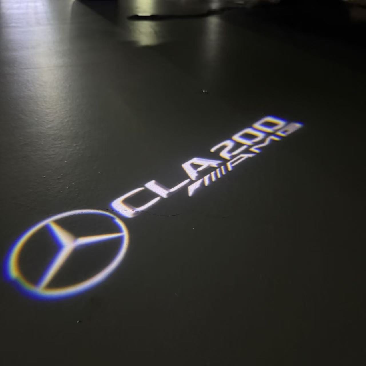MERCEDES BENZ LOGO PROJECTOT LIGHTS Nr.03 (Menge 1 = 1 Sätze/2 Türleuchten)