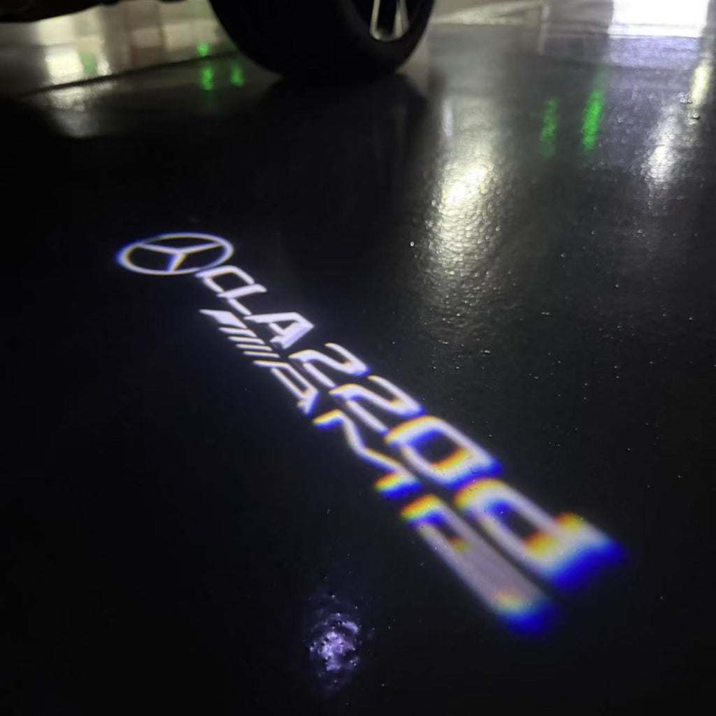 MERCEDES BENZ LOGO PROJECTOT LIGHTS Nr.03 (Menge 1 = 1 Sätze/2 Türleuchten)