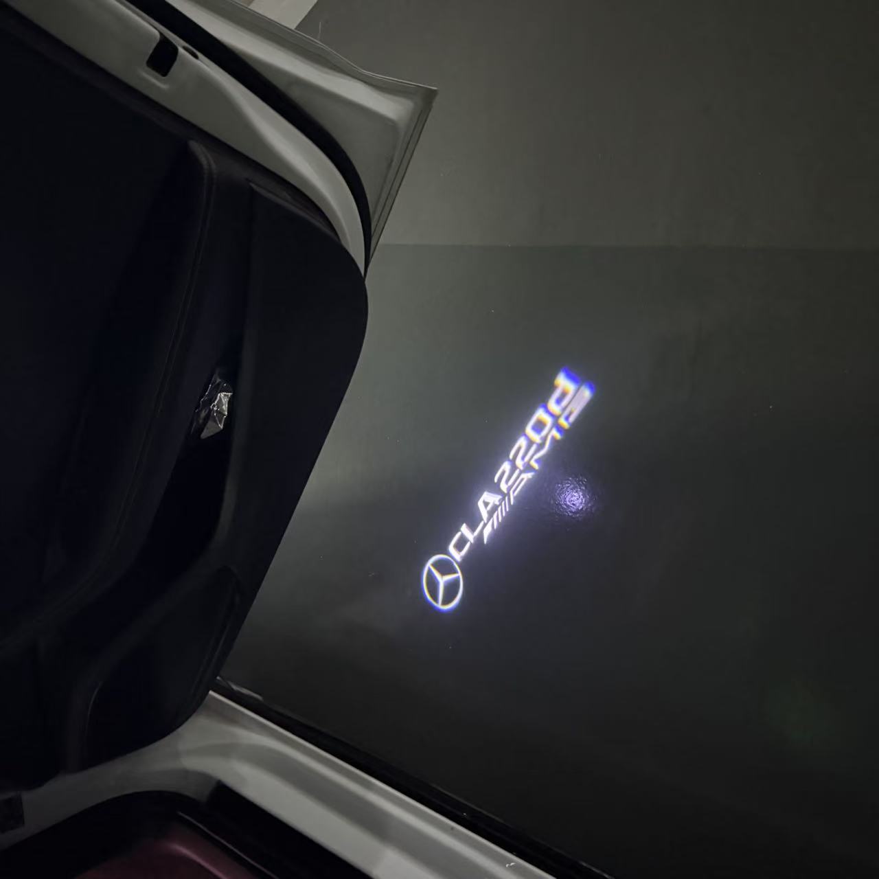 MERCEDES BENZ LOGO PROJECTOT LIGHTS Nr.03 (Menge 1 = 1 Sätze/2 Türleuchten)