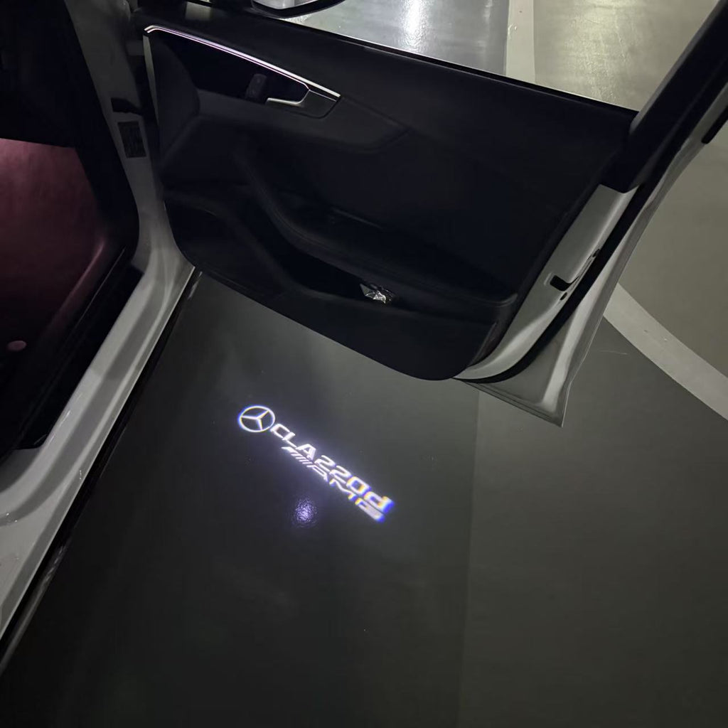 MERCEDES BENZ LOGO PROJECTOT LIGHTS Nr.03 (Menge 1 = 1 Sätze/2 Türleuchten)