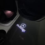 MERCEDES BENZ LOGO PROJECTOT LIGHTS Nr.03 (cantidad 1 = 1 juego/2 luces de puerta)