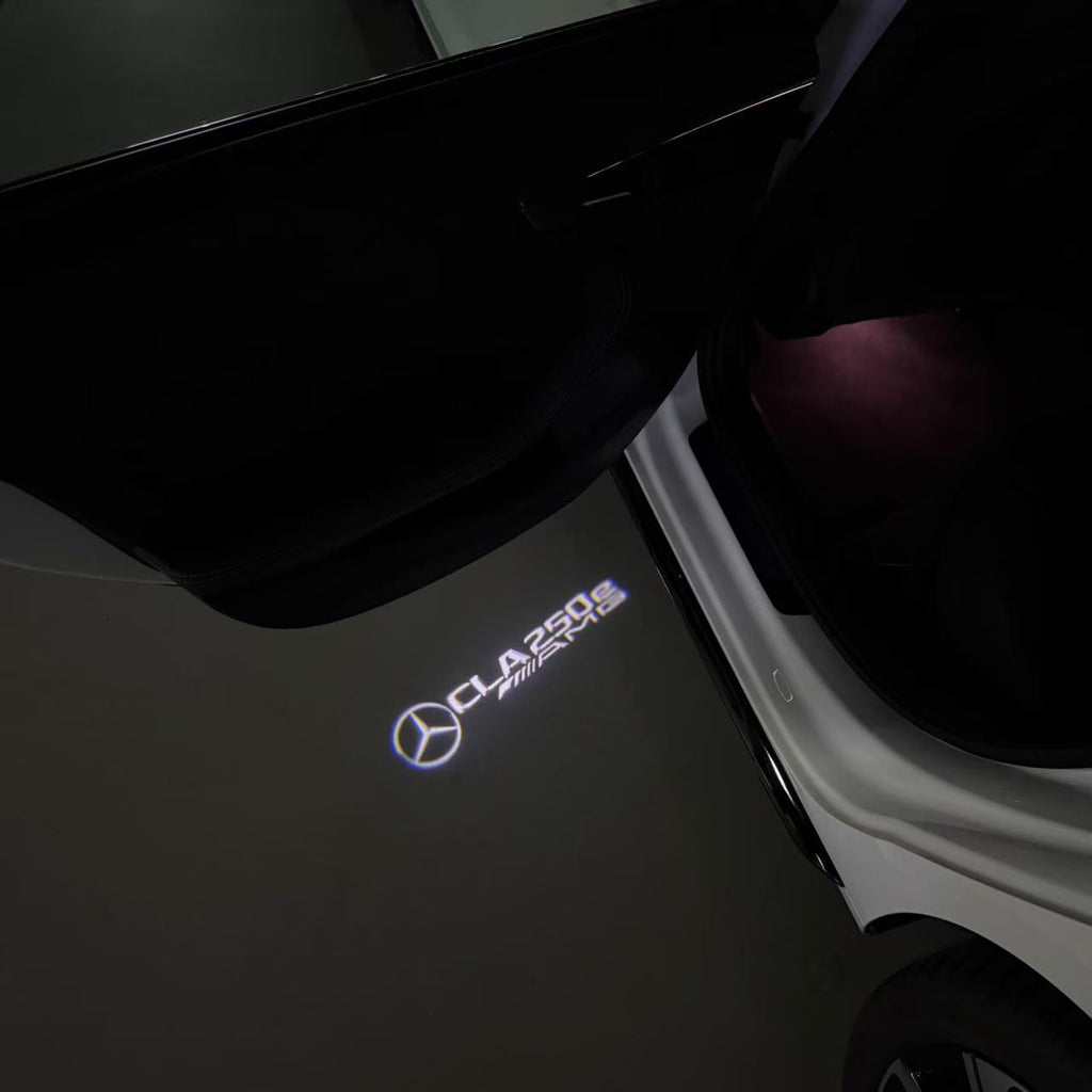 MERCEDES BENZ LOGO PROJECTOT LIGHTS Nr.03 (Menge 1 = 1 Sätze/2 Türleuchten)