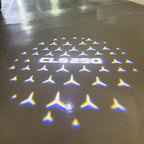MERCEDES BENZ LOGO PROJECTOT LIGHTS Nr.03 (Menge 1 = 1 Sätze/2 Türleuchten)