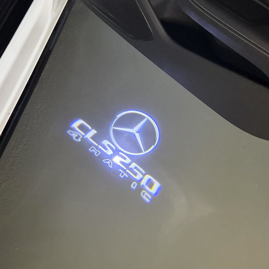 MERCEDES BENZ LOGO PROJECTOT LIGHTS Nr.03 (Menge 1 = 1 Sätze/2 Türleuchten)