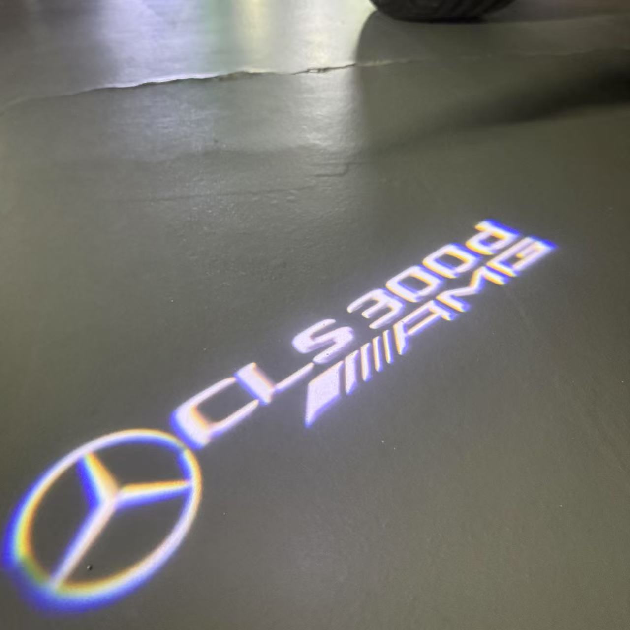 MERCEDES BENZ LOGO PROJECTOT LIGHTS Nr.03 (Menge 1 = 1 Sätze/2 Türleuchten)