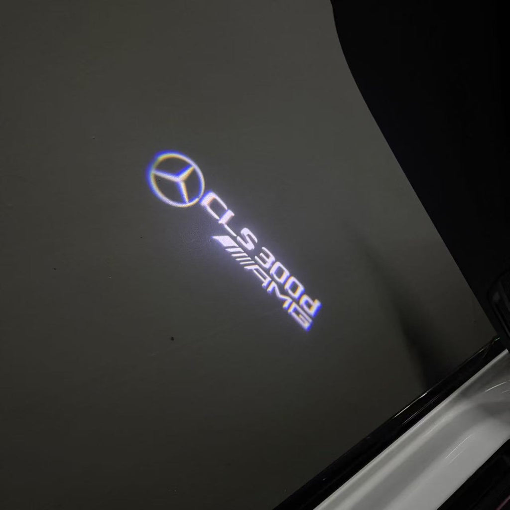 MERCEDES BENZ LOGO PROJECTOT LIGHTS Nr.03 (Menge 1 = 1 Sätze/2 Türleuchten)