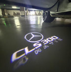 MERCEDES BENZ LOGO PROJECTOT LIGHTS Nr.03 (cantidad 1 = 1 juego/2 luces de puerta)