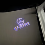 MERCEDES BENZ LOGO PROJECTOT LIGHTS Nr.03 (cantidad 1 = 1 juego/2 luces de puerta)