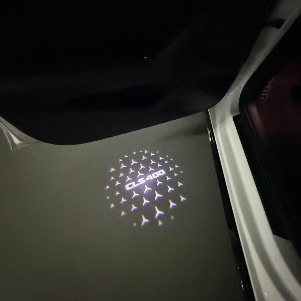 MERCEDES BENZ LOGO PROJECTOT LIGHTS Nr.03 (Menge 1 = 1 Sätze/2 Türleuchten)