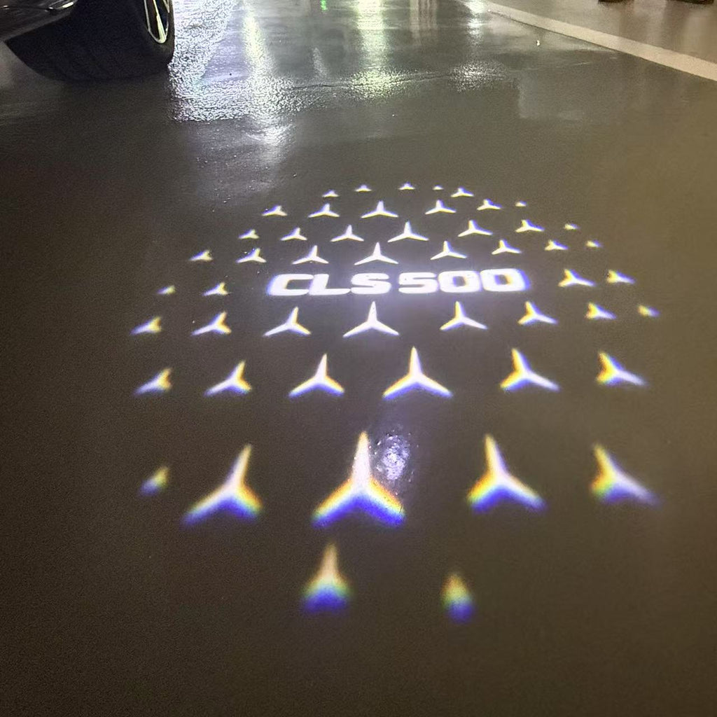MERCEDES BENZ LOGO PROJECTOT LIGHTS Nr.03 (Menge 1 = 1 Sätze/2 Türleuchten)
