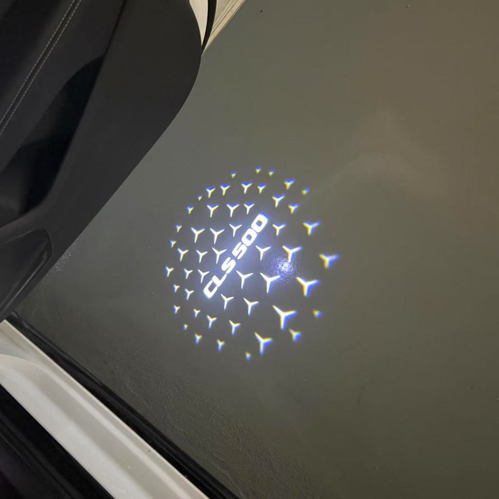 MERCEDES BENZ LOGO PROJECTOT LIGHTS Nr.03 (Menge 1 = 1 Sätze/2 Türleuchten)