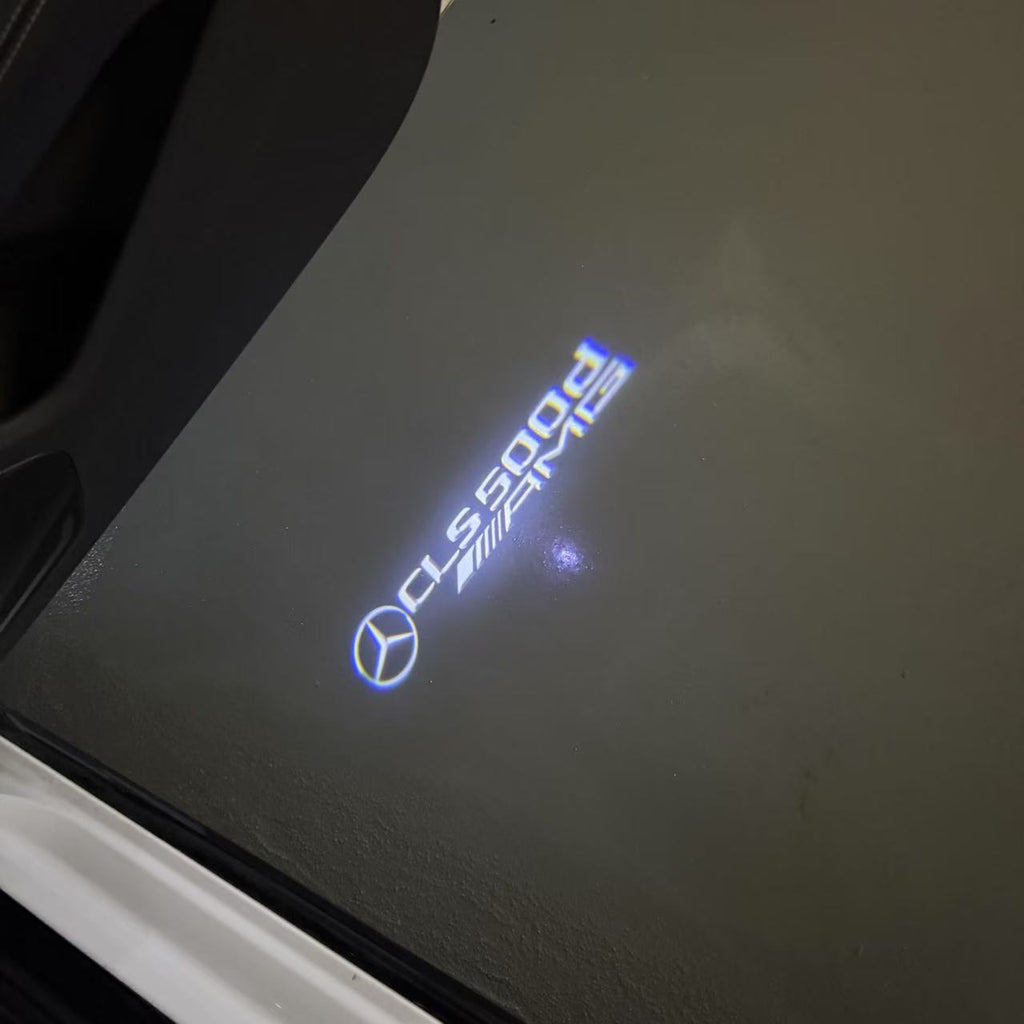 MERCEDES BENZ LOGO PROJECTOT LIGHTS Nr.03 (Menge 1 = 1 Sätze/2 Türleuchten)