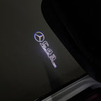 MERCEDES BENZ LOGO PROJECTOT LIGHTS Nr.03 (cantidad 1 = 1 juego/2 luces de puerta)
