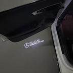 MERCEDES BENZ LOGO PROJECTOT LIGHTS Nr.03 (cantidad 1 = 1 juego/2 luces de puerta)
